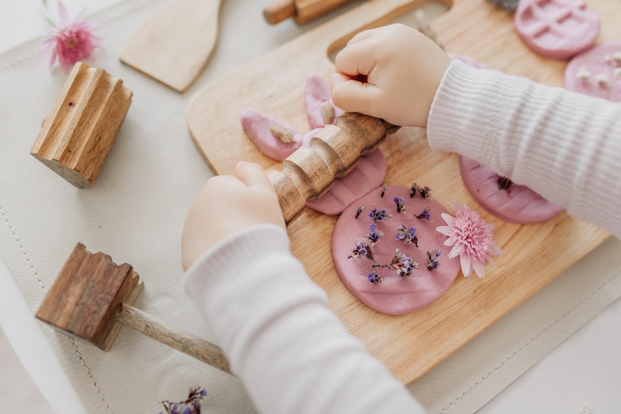 QToys - Wooden Play Dough Kit