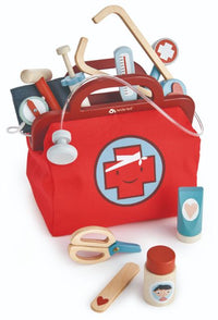 Thumbnail for doctors bag with wooden accessories