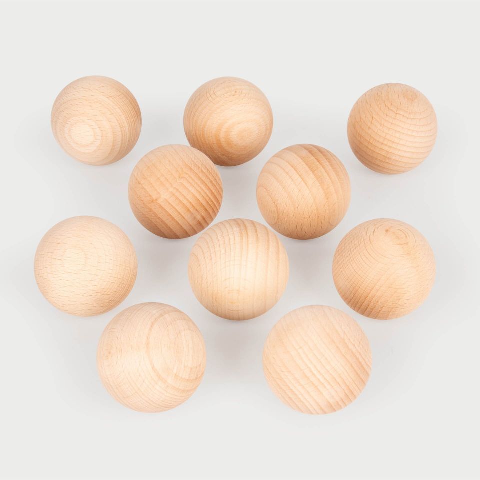 TickiT - Wooden Ball Set 50 mm