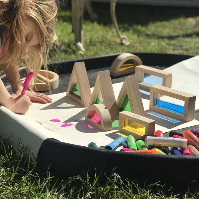 TickiT - Sensory Rainbow Blocks