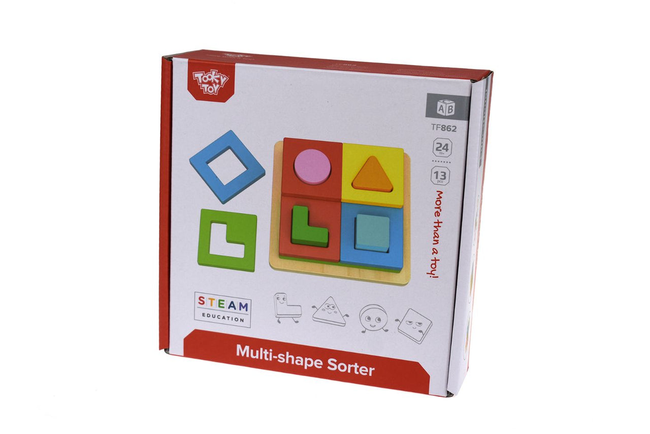 Tooky Toy - Multi Shape Sorter