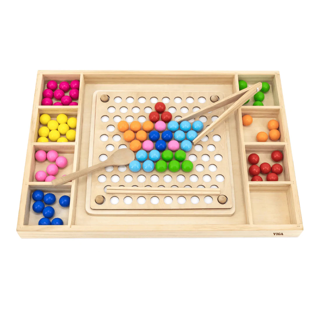 Viga Toys - Catch & Match Fine Motor Skills Board