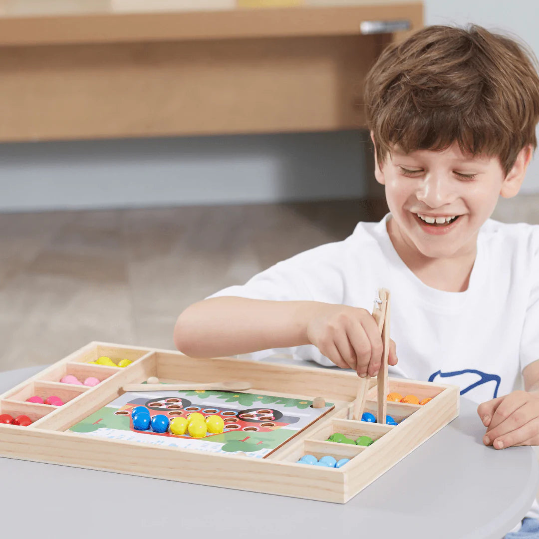 Viga Toys - Catch & Match Fine Motor Skills Board