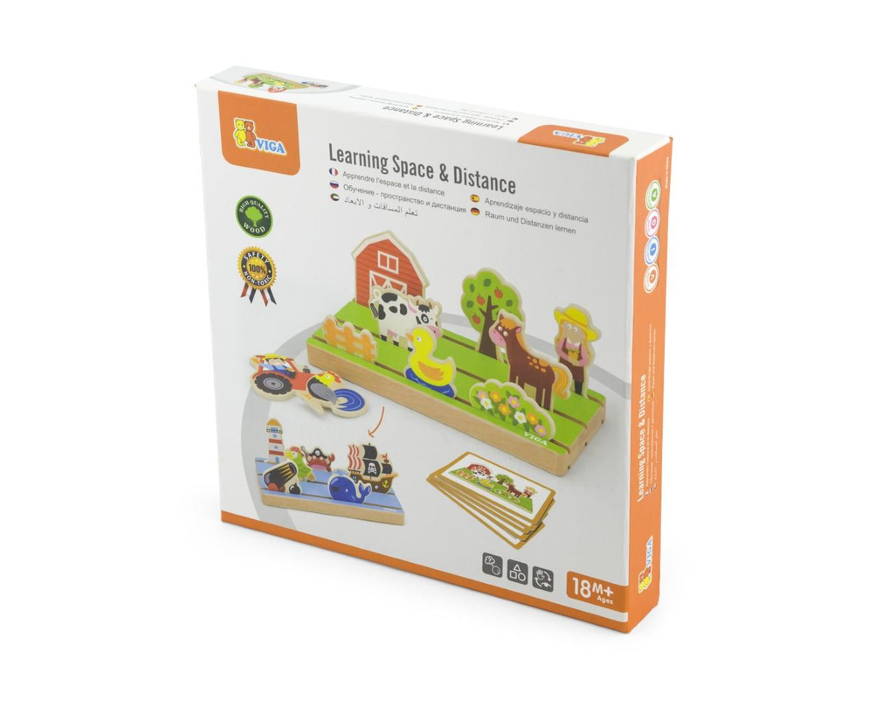 Viga Toys - Learning Space and Distance