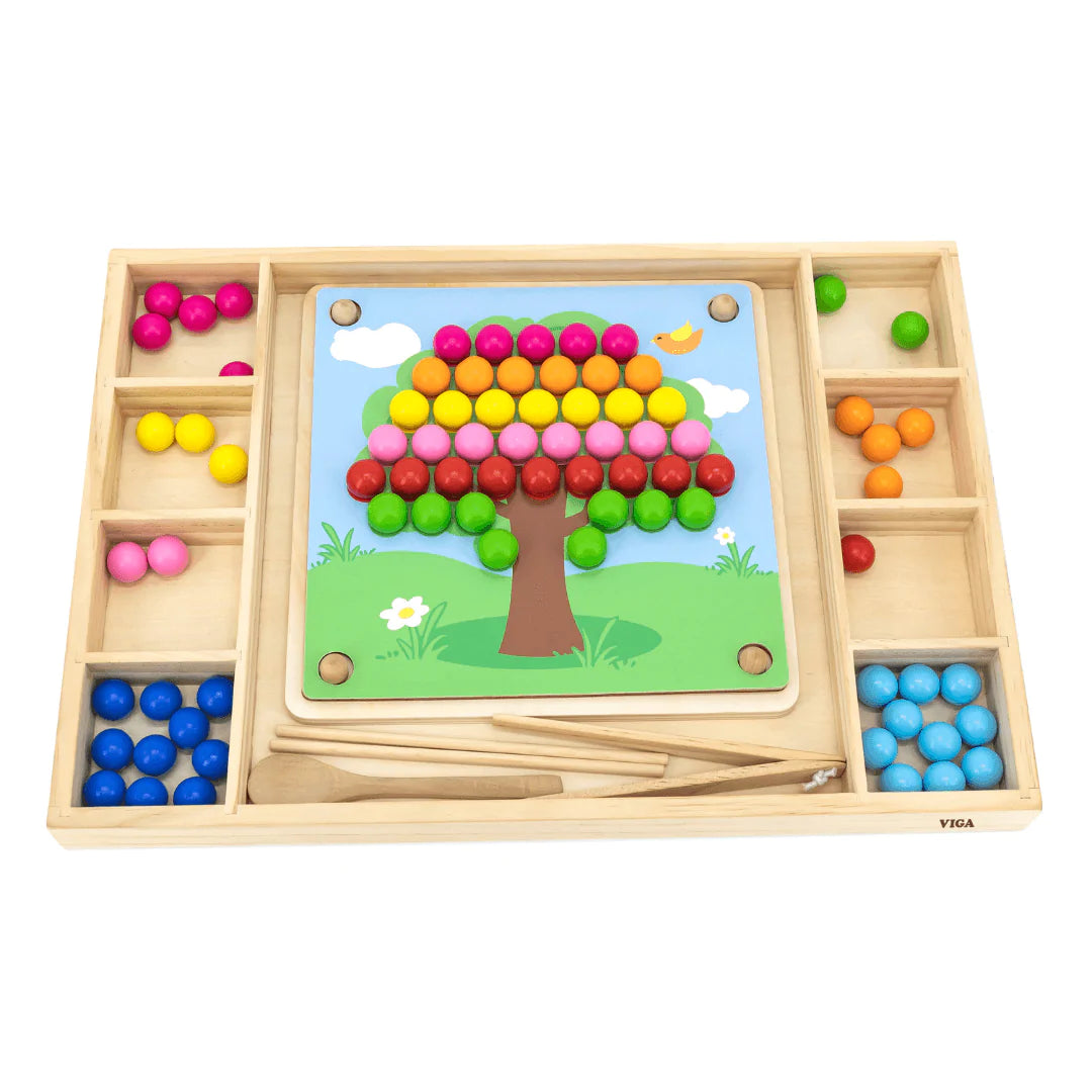 Viga Toys - Catch & Match Fine Motor Skills Board