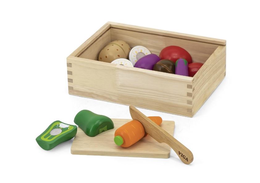 Viga Toys - Vegetable Cutting Set