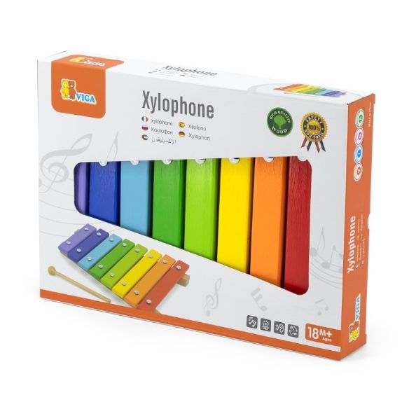 Viga Toys - Wooden Xylophone (8 keys)